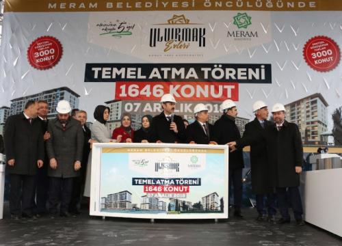 Ulurmak Evlerinin Temeli, Bakan Kurumun Katlmyla Atld 